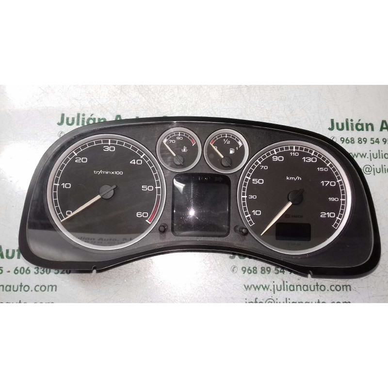 Recambio de cuadro instrumentos para peugeot 307 (s1) xr referencia OEM IAM 963678880C03 P963678880C03 21655303