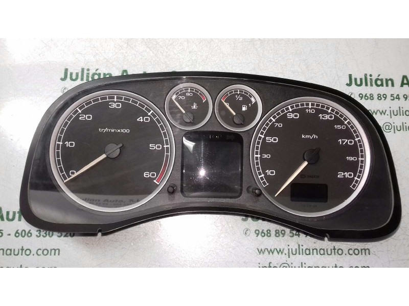 Recambio de cuadro instrumentos para peugeot 307 (s1) xr referencia OEM IAM 963678880C03 P963678880C03 21655303
