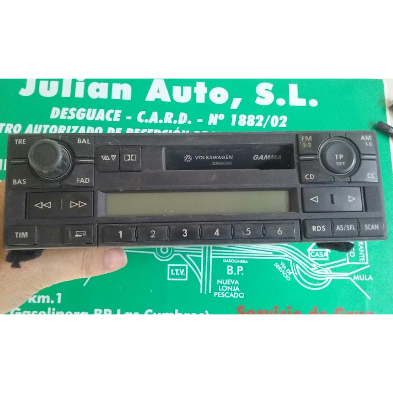 Recambio de sistema audio / radio cd para volkswagen passat berlina (3b3) referencia OEM IAM 1J0035186E  BLAUPUNKT