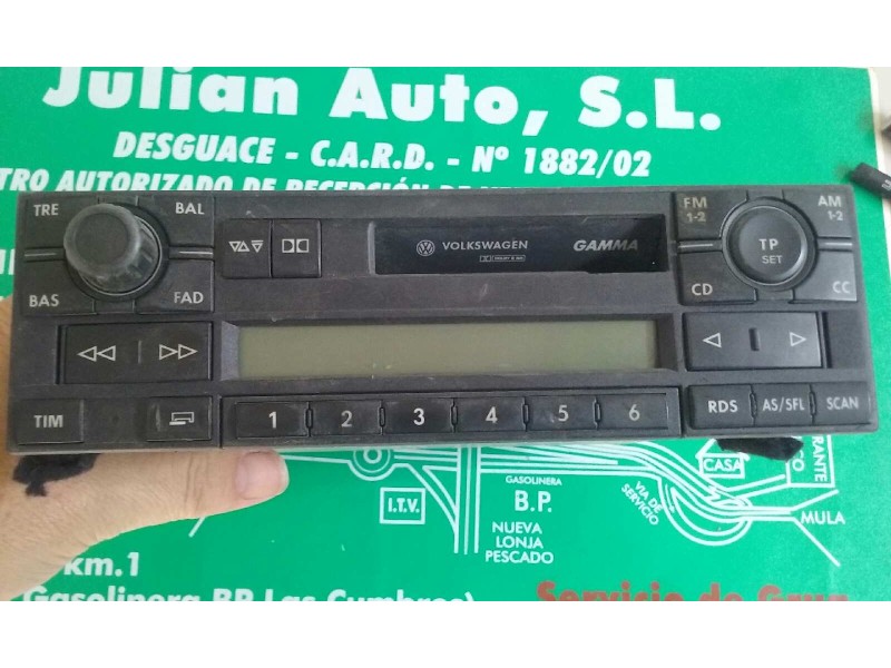 Recambio de sistema audio / radio cd para volkswagen passat berlina (3b3) referencia OEM IAM 1J0035186E  BLAUPUNKT