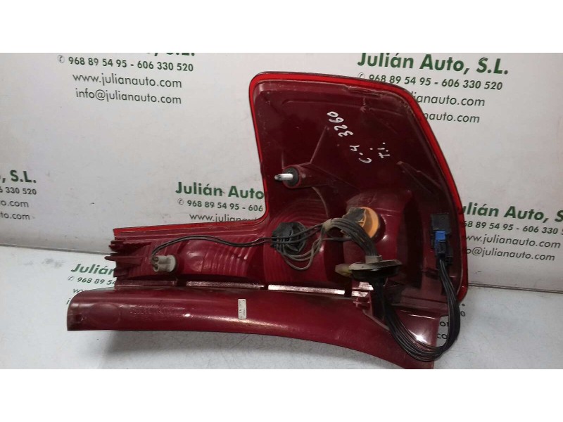 Recambio de piloto trasero izquierdo para citroen c4 berlina vtr plus referencia OEM IAM 9655864080 7998D VISTEON