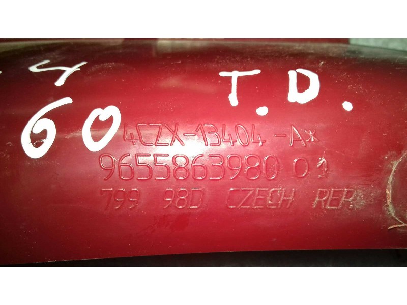 Recambio de piloto trasero derecho para citroen c4 berlina vtr plus referencia OEM IAM 9655863980 79998D VISTEON