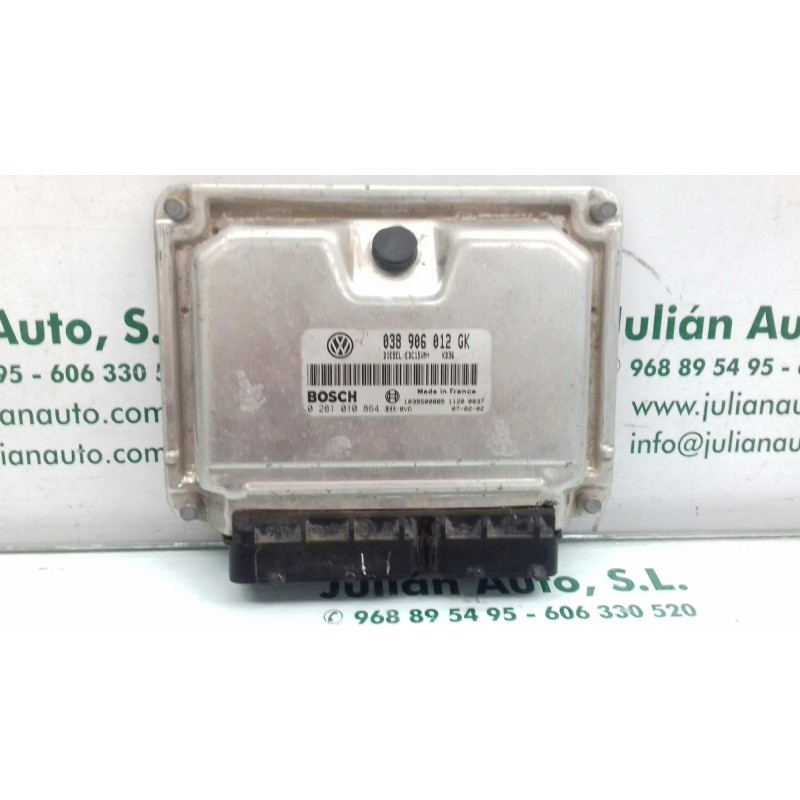 Recambio de centralita motor uce para volkswagen golf iv berlina (1j1) básico referencia OEM IAM 038906012GK 0281010864 BOSCH