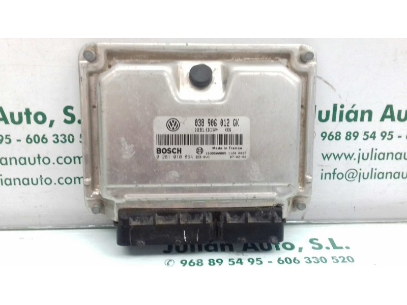 Recambio de centralita motor uce para volkswagen golf iv berlina (1j1) básico referencia OEM IAM 038906012GK 0281010864 BOSCH