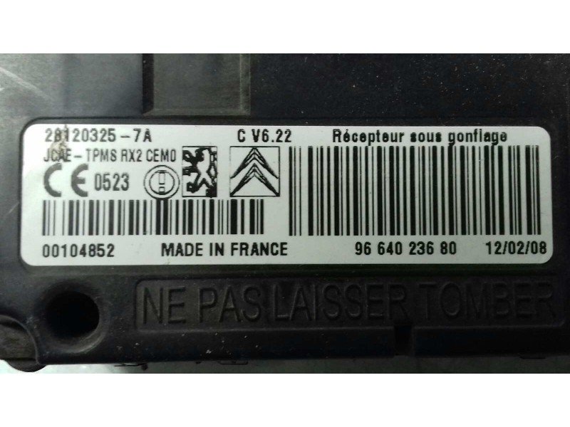 Recambio de modulo electronico para citroen c4 berlina vtr plus referencia OEM IAM 9664023680 281203257A JOHNSON CONTROLS