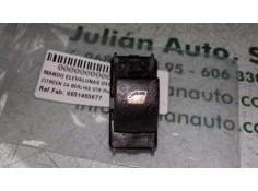 Recambio de mando elevalunas delantero derecho para citroen c4 berlina vtr plus referencia OEM IAM 9651465677 2 + 2 PINES VALEO