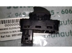Recambio de mando elevalunas delantero derecho para citroen c4 berlina vtr plus referencia OEM IAM 9651465677 2 + 2 PINES VALEO 2