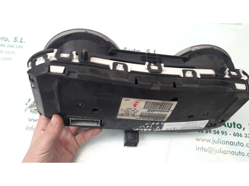 Recambio de cuadro instrumentos para renault megane ii classic berlina expression referencia OEM IAM 8200306538  VISTEON