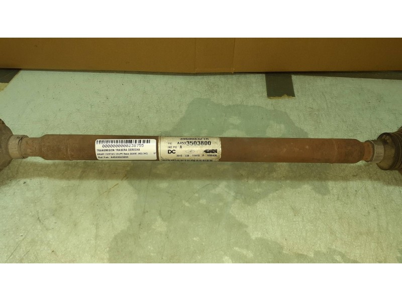 Recambio de transmision trasera derecha para smart fortwo coupe basis (52kw) (453.342) referencia OEM IAM A4533503800 396008321 