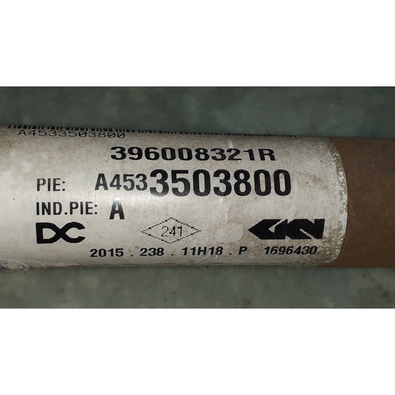 Recambio de transmision trasera derecha para smart fortwo coupe basis (52kw) (453.342) referencia OEM IAM A4533503800 396008321 