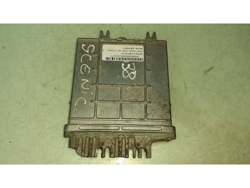 Recambio de centralita motor uce para renault megane i scenic (ja0) 1.9 d kaleido referencia OEM IAM 0281010077 7700114644 BOSCH