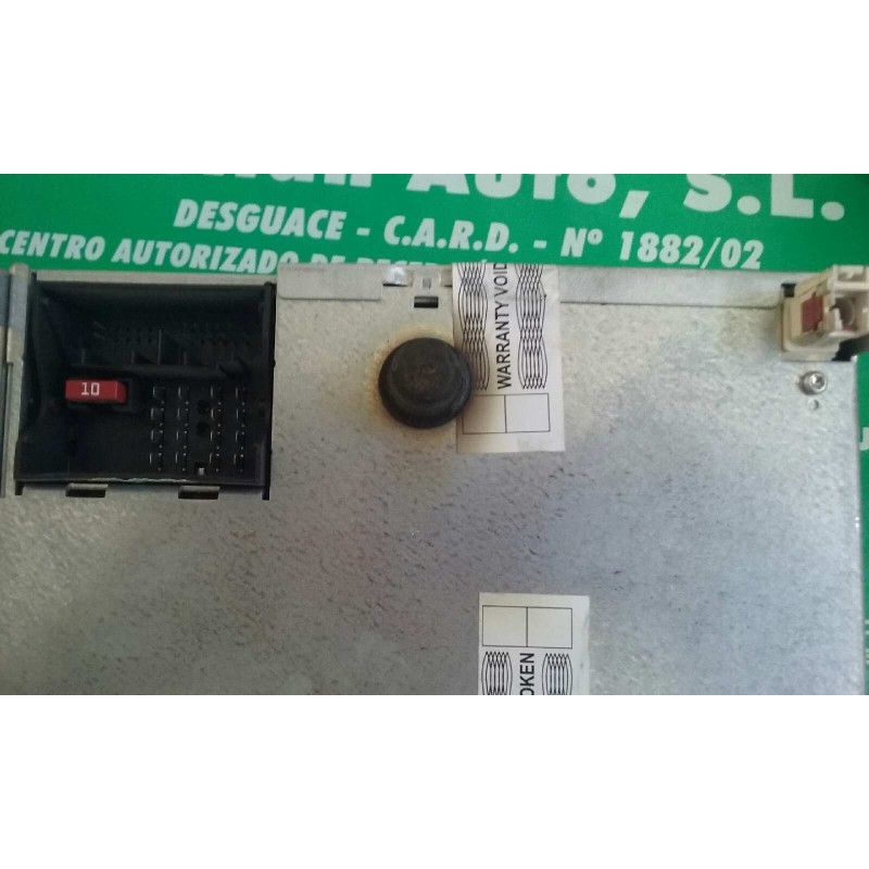 Recambio de sistema audio / radio cd para volkswagen polo (9n3) edition referencia OEM IAM 6Q0035152D RCD200 MP3 