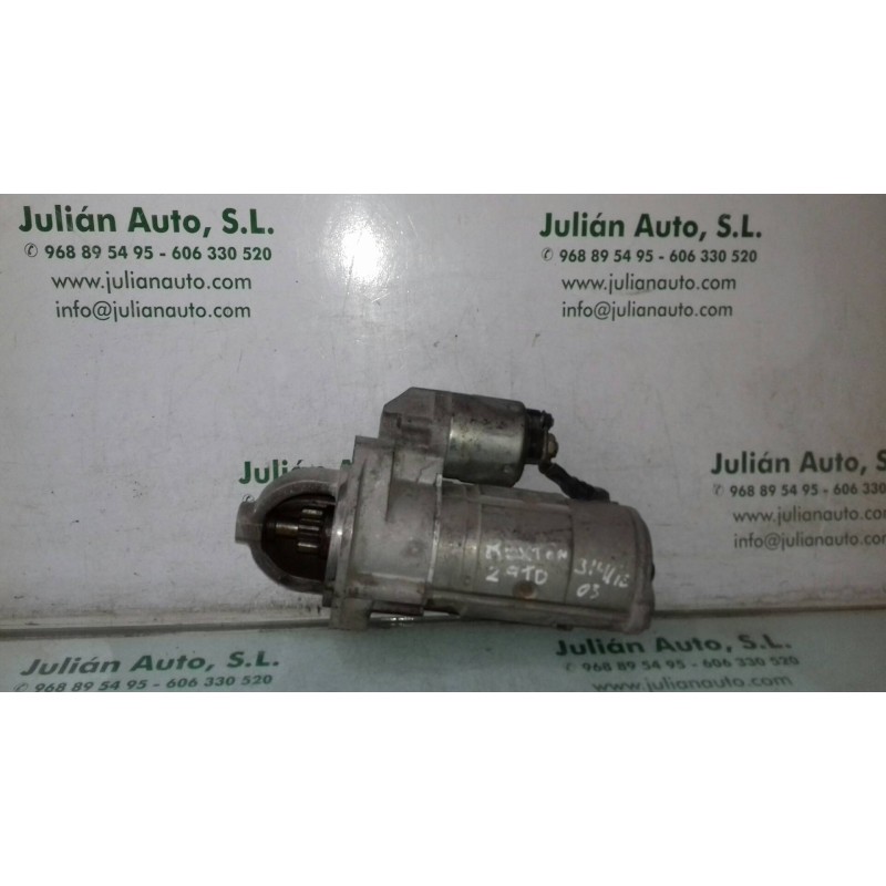 Recambio de motor arranque para ssangyong rexton rx 290 plus referencia OEM IAM 6611513801 TM000A34001 VALEO