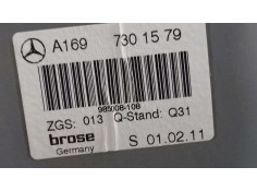 Recambio de elevalunas trasero izquierdo para mercedes-benz clase b (w245) 180 cdi (245.207) referencia OEM IAM A1697301579 9935 2