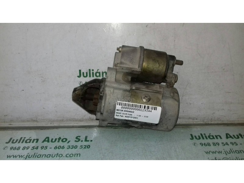 Recambio de motor arranque para smart coupe pulse referencia OEM IAM A0051512601 0003188 DENSO