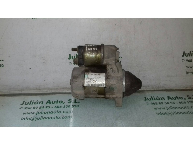 Recambio de motor arranque para smart coupe pulse referencia OEM IAM A0051512601 0003188 DENSO
