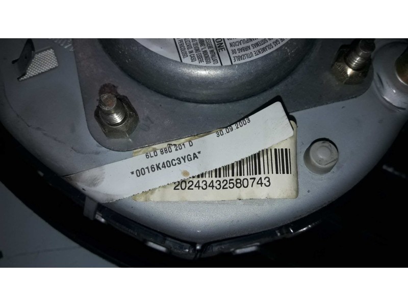 Recambio de airbag delantero izquierdo para seat cordoba berlina (6l2) stella referencia OEM IAM 6L0880201D 0016K40C3YGA 