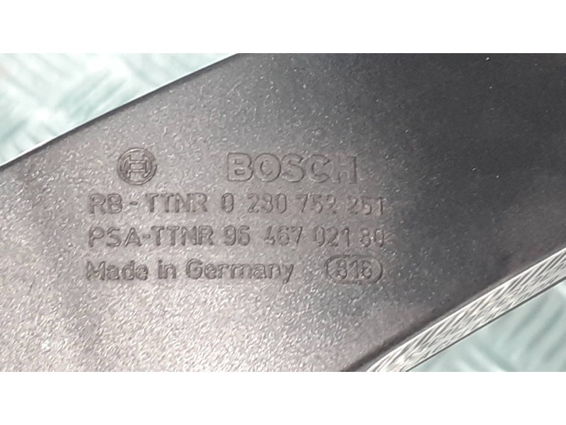 Recambio de pedal acelerador para peugeot 307 break / sw (s1) sw referencia OEM IAM 9646702180 F00C3E2429 4081D10