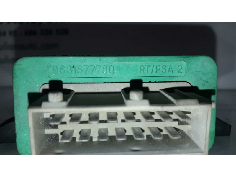 Recambio de rele para citroen xsara berlina 2.0 hdi 66kw premier referencia OEM IAM 9631577780  