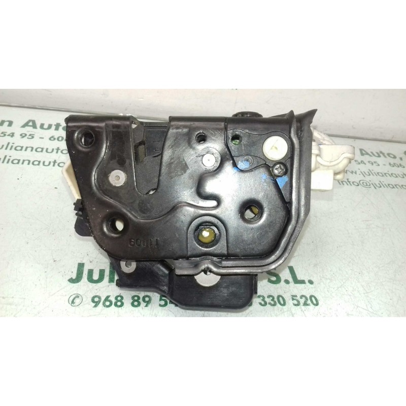 Recambio de cerradura puerta trasera derecha para seat exeo berlina (3r2) style referencia OEM IAM 8E0839016AA 4+3 PINES BLANCO
