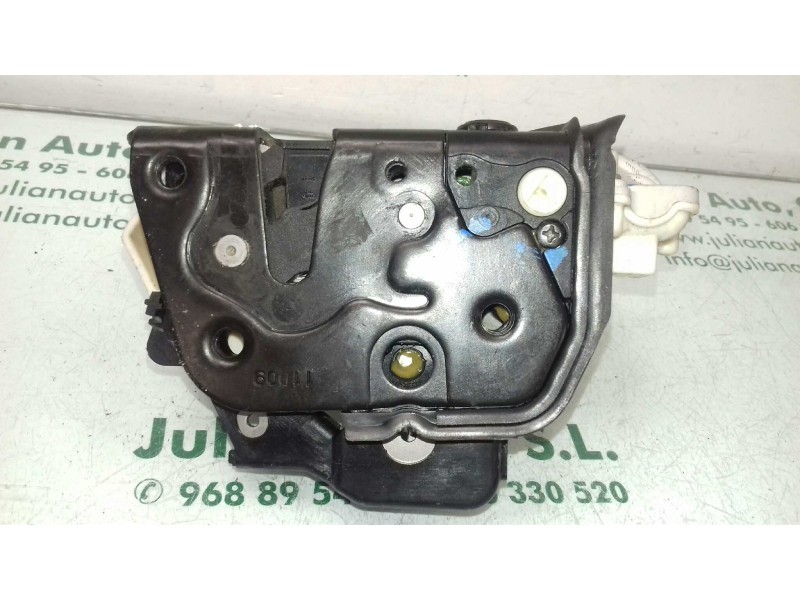 Recambio de cerradura puerta trasera derecha para seat exeo berlina (3r2) style referencia OEM IAM 8E0839016AA 4+3 PINES BLANCO