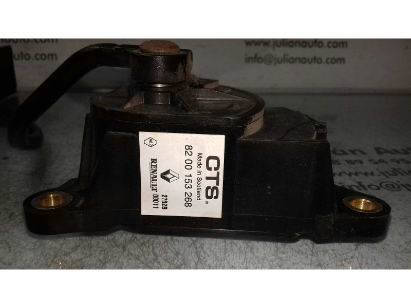 Recambio de pedal acelerador para renault megane ii berlina 5p confort authentique referencia OEM IAM 8200153268  