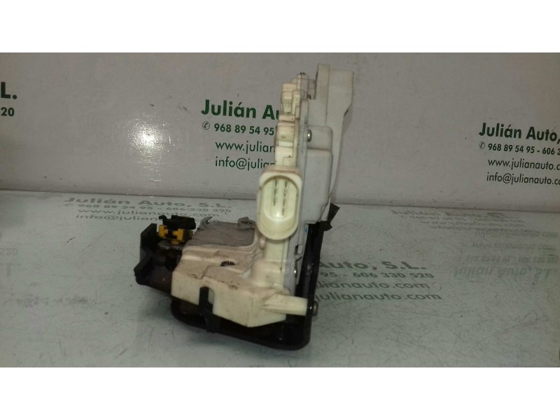 Recambio de cerradura puerta trasera derecha para seat exeo berlina (3r2) style referencia OEM IAM 8E0839016AA 4+3 PINES BLANCO