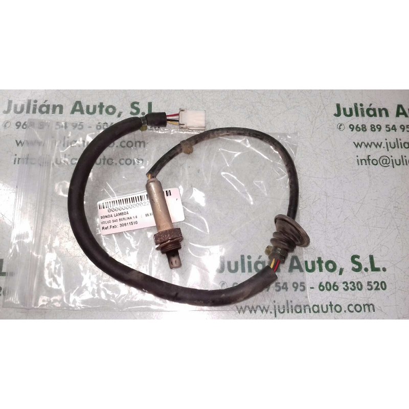 Recambio de sonda lambda para volvo s40 berlina 1.6 referencia OEM IAM 30611510  4 PINES