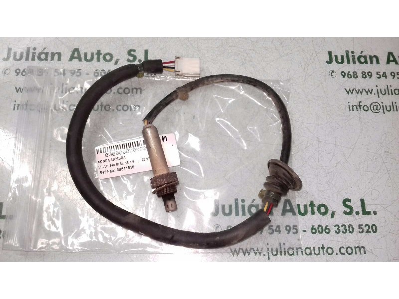 Recambio de sonda lambda para volvo s40 berlina 1.6 referencia OEM IAM 30611510  4 PINES
