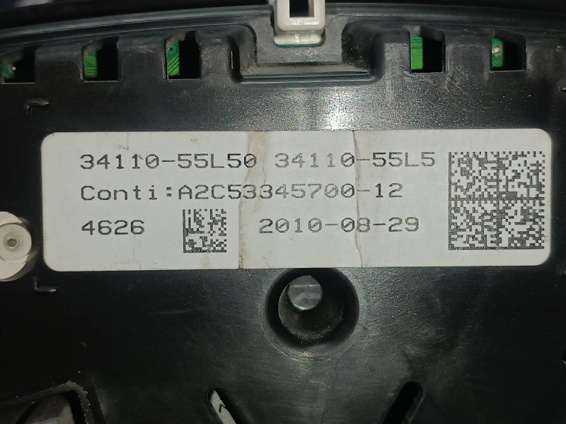 Recambio de cuadro instrumentos para suzuki sx4 rw (ey) gl referencia OEM IAM 3411055L50 A2C5334570012 3411055L5