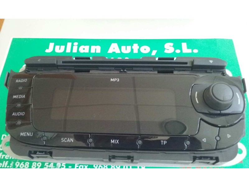 Recambio de sistema audio / radio cd para seat ibiza (6j5) reference referencia OEM IAM 6J1035153G ULSECD MP3 