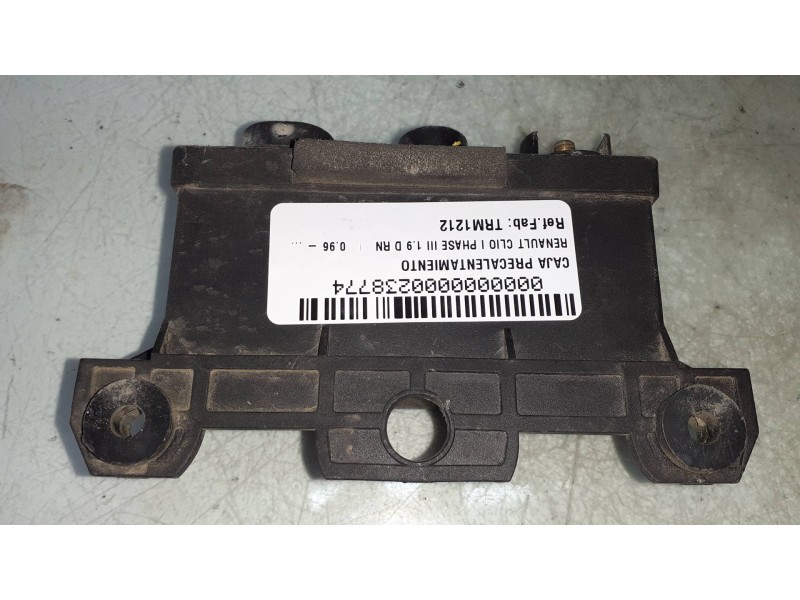 Recambio de caja precalentamiento para renault clio i phase iii 1.9 d rn referencia OEM IAM TRM1212  