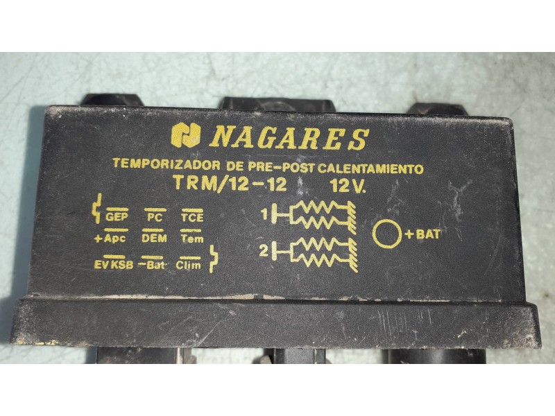 Recambio de caja precalentamiento para renault clio i phase iii 1.9 d rn referencia OEM IAM TRM1212  