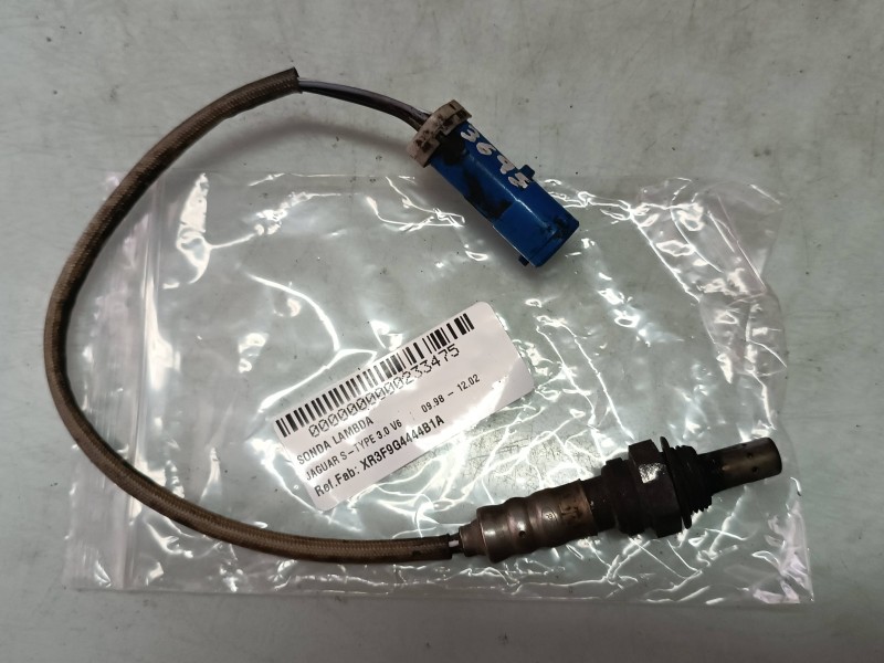 Recambio de sonda lambda para jaguar s-type 3.0 v6 referencia OEM IAM XR3F9G4444B1A AZUL CONECTOR 4 PINES