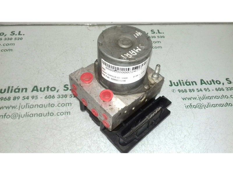 Recambio de abs para smart forfour cdi (50kw) referencia OEM IAM 0265234314 A4544201175 