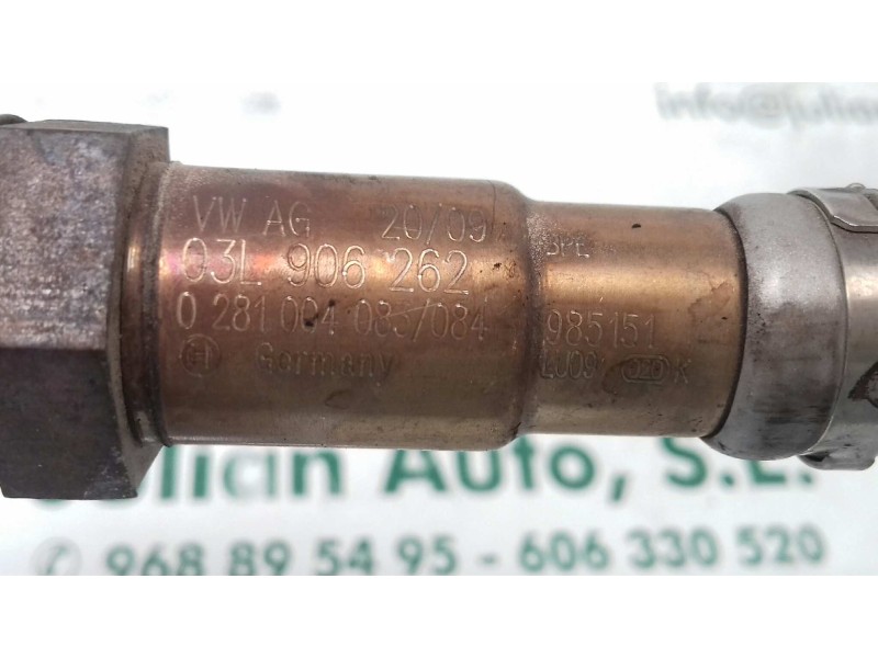 Recambio de sonda lambda para seat exeo berlina (3r2) style referencia OEM IAM 03L906262 0281004083/084 