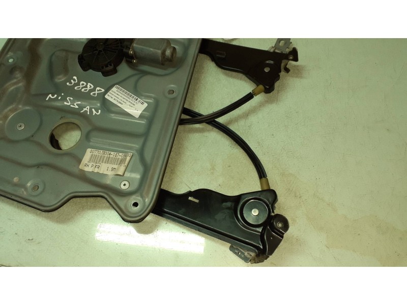 Recambio de elevalunas delantero derecho para nissan qashqai (j10) acenta referencia OEM IAM 80770JD00A  ELECTRICO