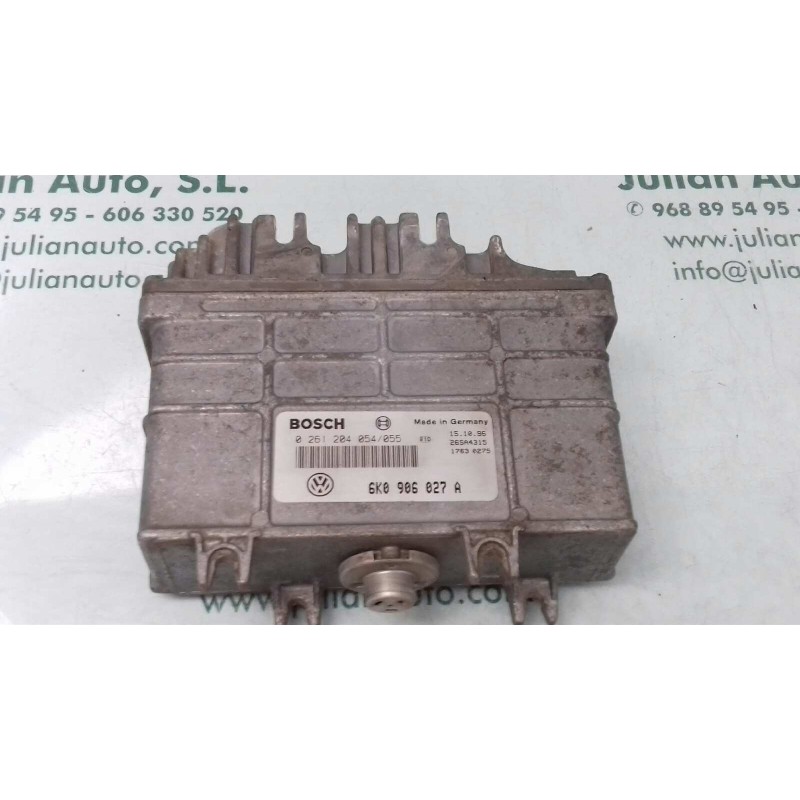 Recambio de centralita motor uce para seat ibiza (6k) básico referencia OEM IAM 6K0906027A 0261204054/055 BOSCH