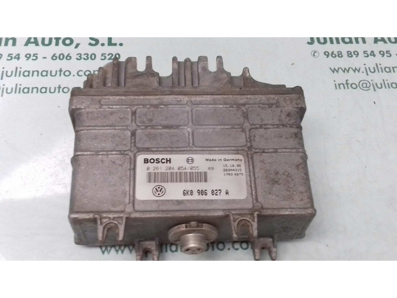 Recambio de centralita motor uce para seat ibiza (6k) básico referencia OEM IAM 6K0906027A 0261204054/055 BOSCH