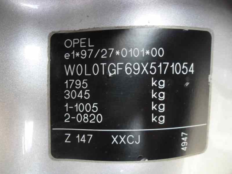 opel astra g berlina del año 1999