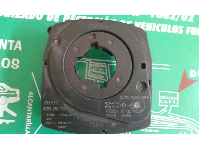 Recambio de anillo airbag para renault laguna ii (bg0) authentique referencia OEM IAM 8200260781  VALEO