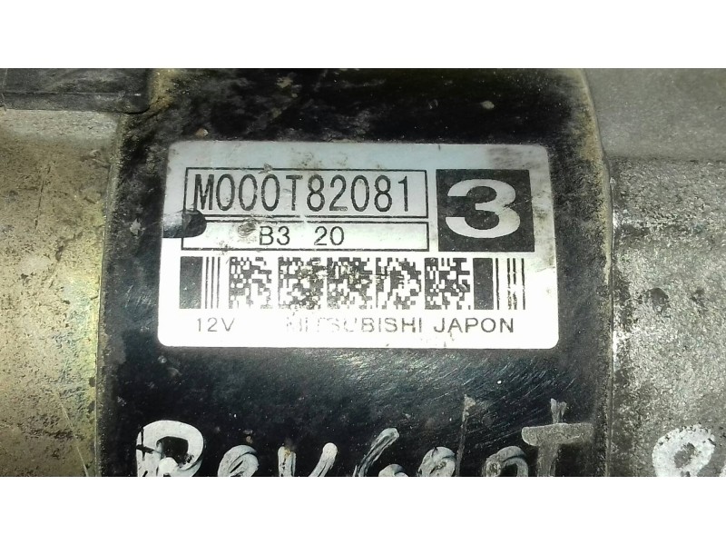 Recambio de motor arranque para peugeot 807 st pack referencia OEM IAM M000T82081 B320 MITSUBISHI ELECTRIC