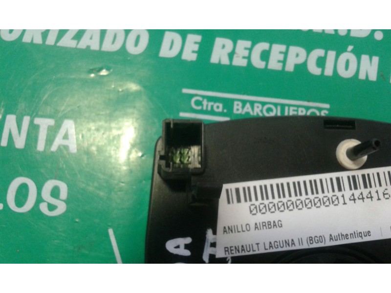 Recambio de anillo airbag para renault laguna ii (bg0) authentique referencia OEM IAM 8200260781  VALEO