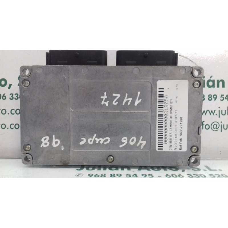 Recambio de centralita cambio automatico para peugeot 406 coupe (s1/s2) 2.0 referencia OEM IAM 9635271280 1209263000 SIEMENS