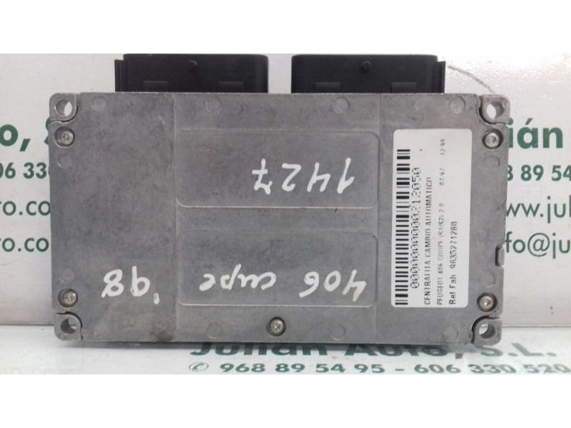 Recambio de centralita cambio automatico para peugeot 406 coupe (s1/s2) 2.0 referencia OEM IAM 9635271280 1209263000 SIEMENS