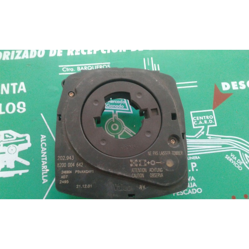 Recambio de anillo airbag para renault laguna ii (bg0) authentique referencia OEM IAM 8200004642  VALEO