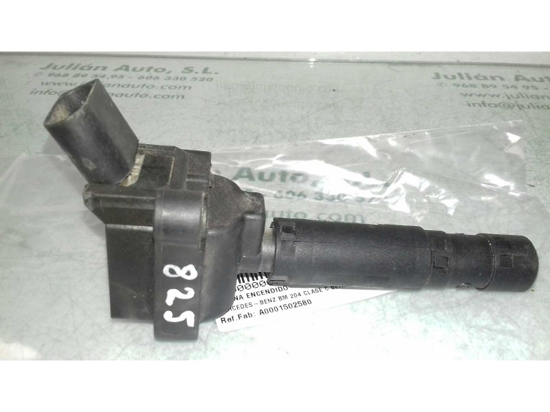 Recambio de bobina encendido para mercedes-benz clase c (w204) berlina c 200 kompressor (204.041) referencia OEM IAM A0001502580