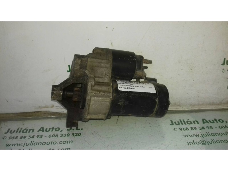 Recambio de motor arranque para peugeot 406 berlina (s1/s2) sr pack referencia OEM IAM D6RA661  VALEO