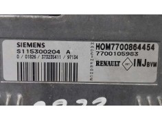 Recambio de centralita motor uce para renault megane i berlina hatchback (ba0) 1.6e europa referencia OEM IAM HOM7700864454 7700 2
