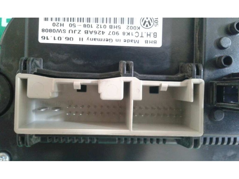 Recambio de mando calefaccion / aire acondicionado para volkswagen caddy ka/kb (2c) berliner ring referencia OEM IAM 1K8907426AB